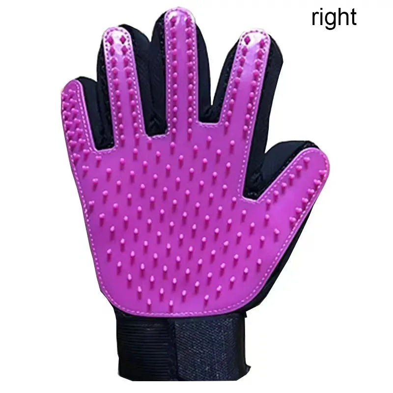 GroomGlove – Guante de masaje y eliminación de pelo para mascotas