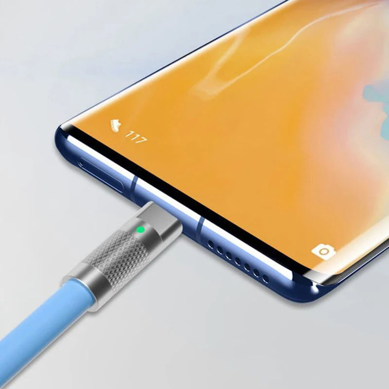 FlexCharge 120W – Cabo de Carregamento Rápido USB-C