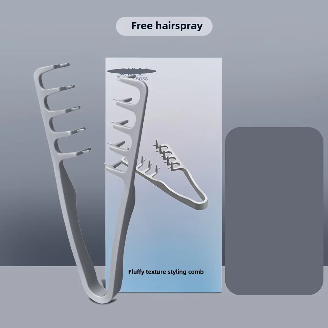 VoluComb Pro – Peine de Peluquería de Púas Anchas | Anti-Enredos | Para todo tipo de cabello
