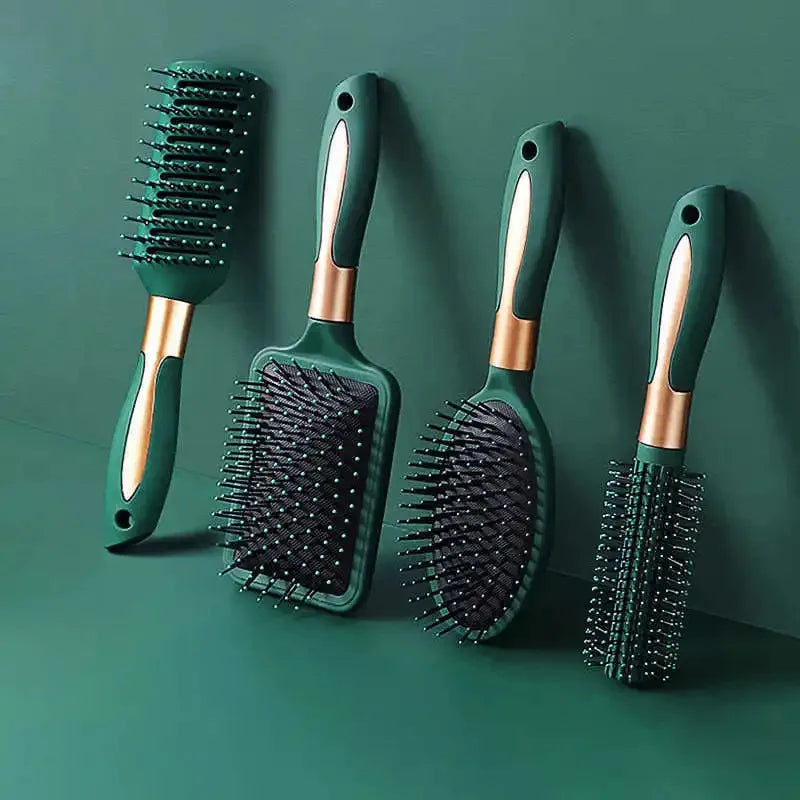 ScalpComb Pro – Pente de Massagem Capilar com Almofada de Ar | Anti-Estático | Qualidade de Salão