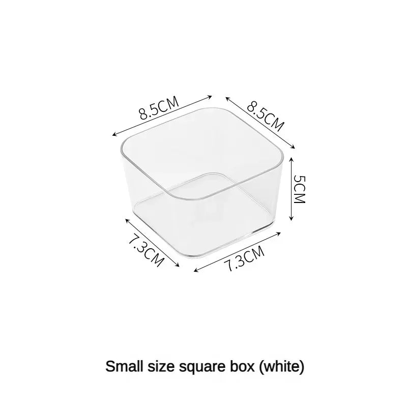 ClearStore Desk – Organizador de Secretária Transparente Multiusos