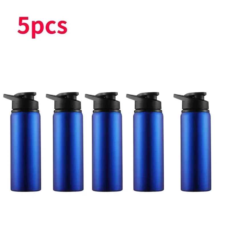 Garrafa de Água Desportiva em Aço Inoxidável — 600ml, Sem BPA, Pack Múltiplo