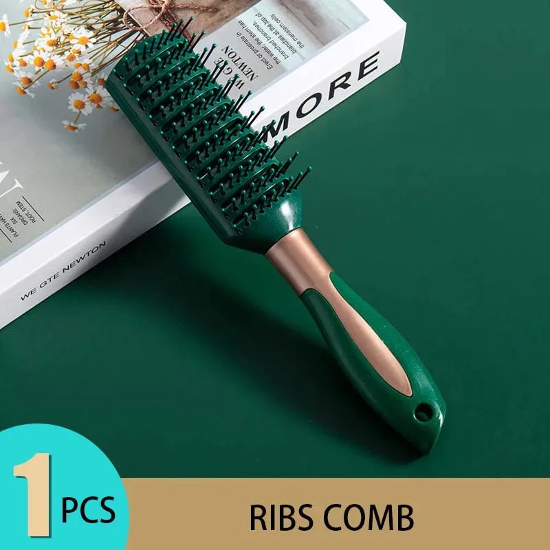 ScalpComb Pro – Pente de Massagem Capilar com Almofada de Ar | Anti-Estático | Qualidade de Salão