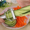 SliceEasy – Ralador de Legumes e Descascador Julienne em Aço Inoxidável