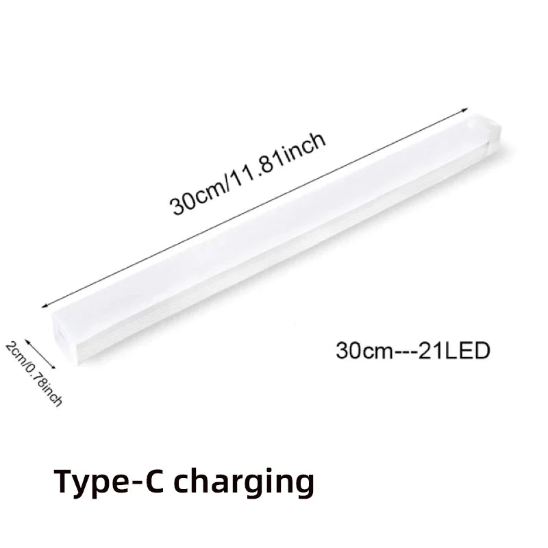 Luz LED con sensor de movimiento para armario — Recargable por USB-C
