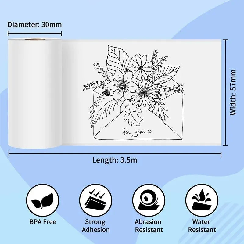 PrintMini HD – Impressora de Fotografias e Etiquetas Portátil Bluetooth HD