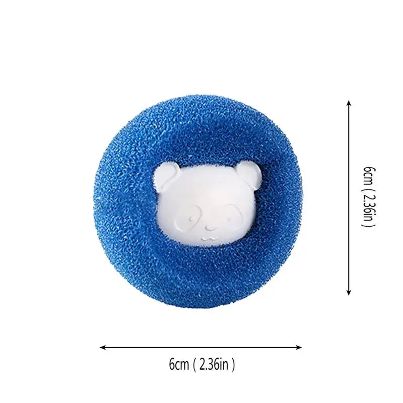 Bolas Removedoras de Pelos para Máquina de Lavar Roupa | Apanhador de Fiapos e Pelos Reutilizável para Máquina de Lavar | Embalagens de 1, 3 ou 5 unidades