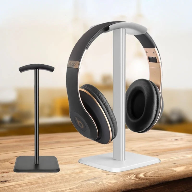 DeskHold Pro – Suporte para Auscultadores e Headsets em Alumínio