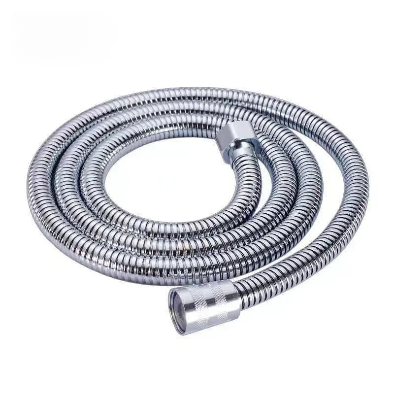 Flexo de ducha de acero inoxidable | 1,5 m y 2 m | Negro y Plata