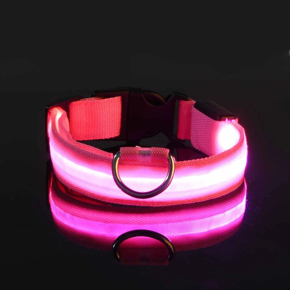GlowLeash – Correa para perro con LED de seguridad nocturna