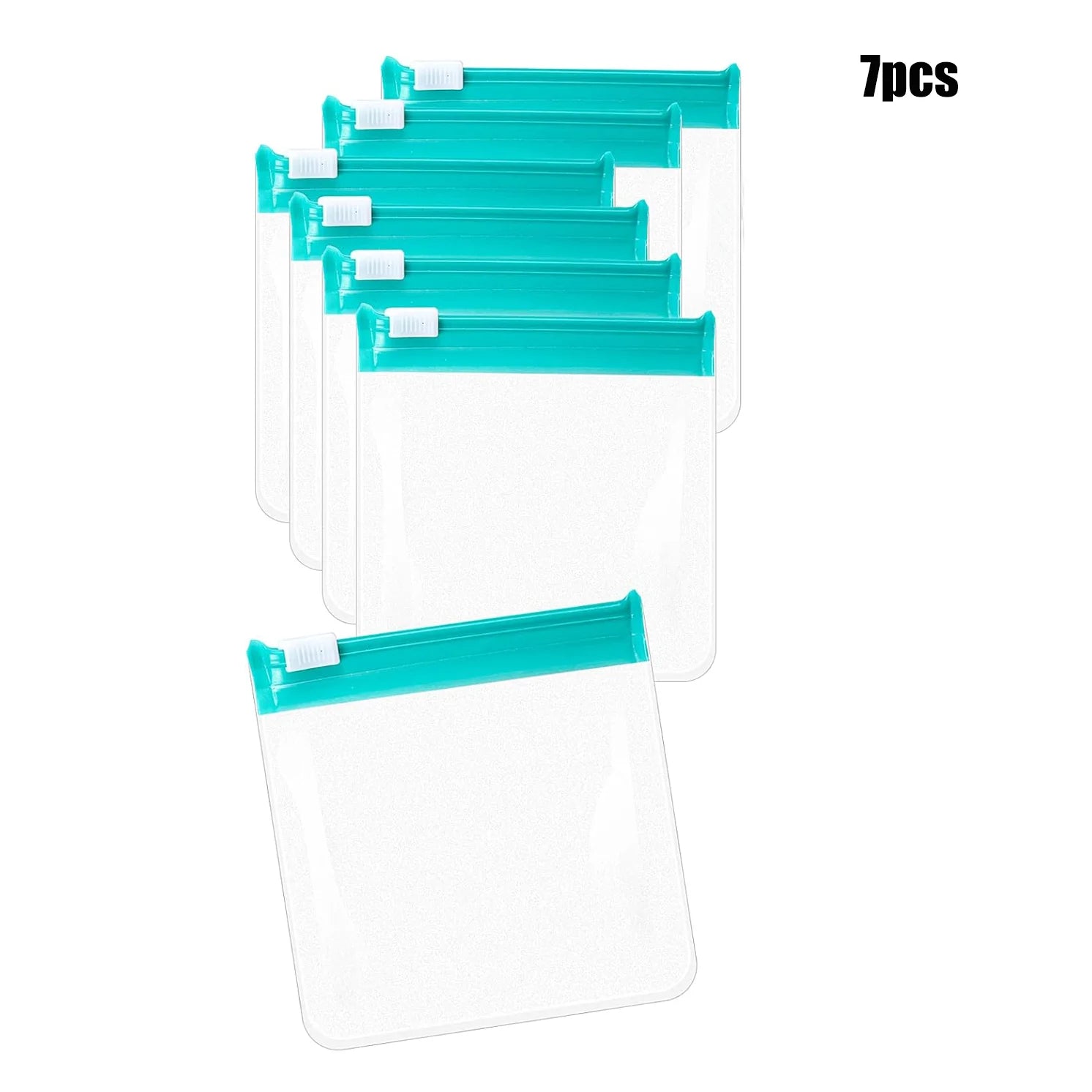 PillPouch 7 – Sacos Reutilizáveis com Fecho de Correr para Organizar Comprimidos e Medicamentos