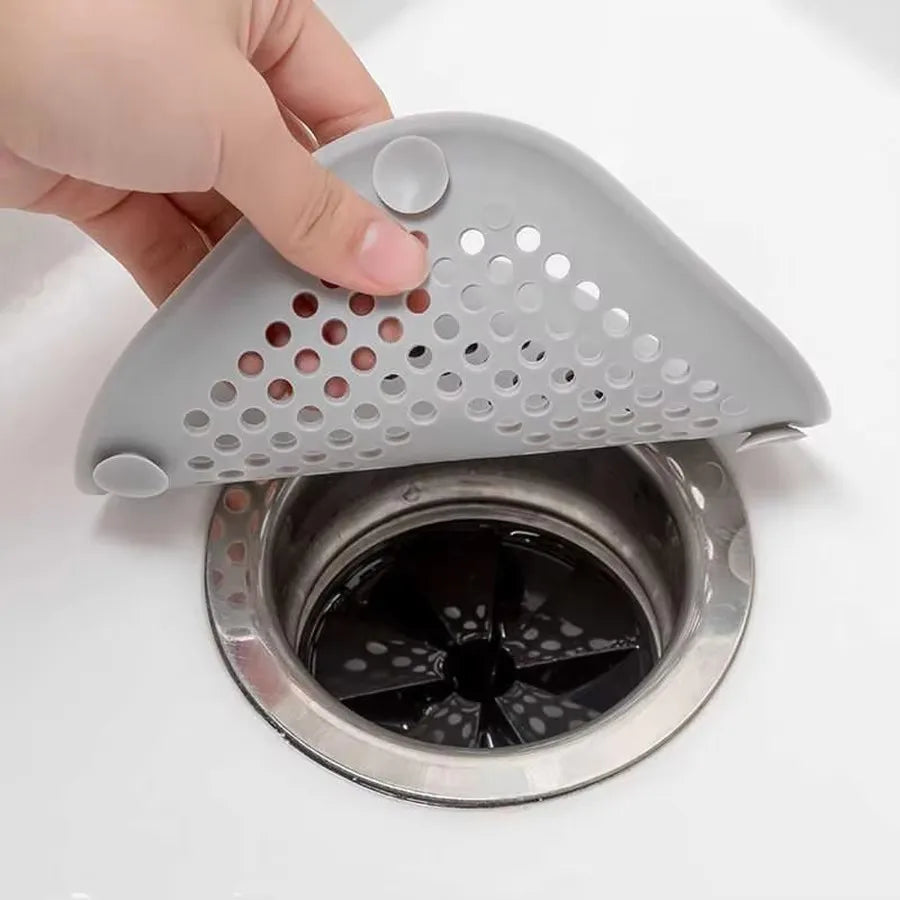 DrainGuard – Filtro de silicona para desagüe de baño que atrapa el cabello