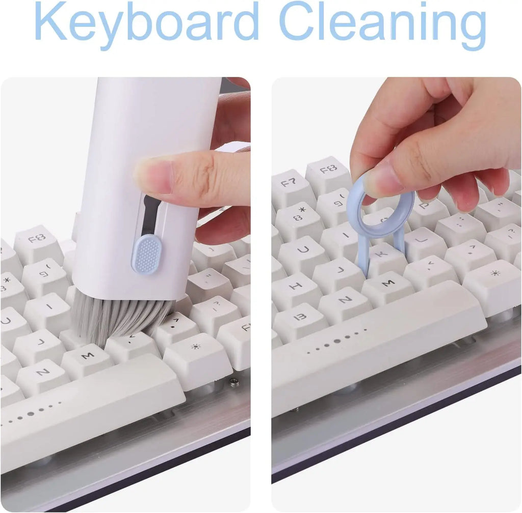 Kit de Limpeza de Eletrónica 7 em 1 | Teclado, Auscultadores e Ecrã