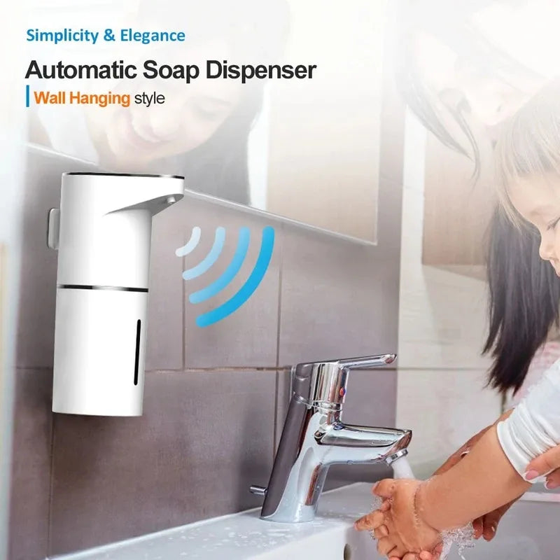 FoamSense – Automatic Touchless Soap Dispenser with USB-C Charging