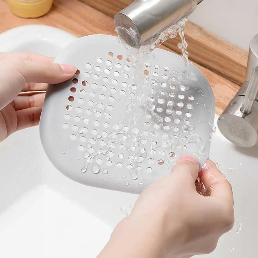 DrainGuard – Filtro de Silicone para Ralo de Casa de Banho