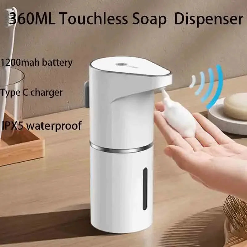 FoamSense – Automatic Touchless Soap Dispenser with USB-C Charging