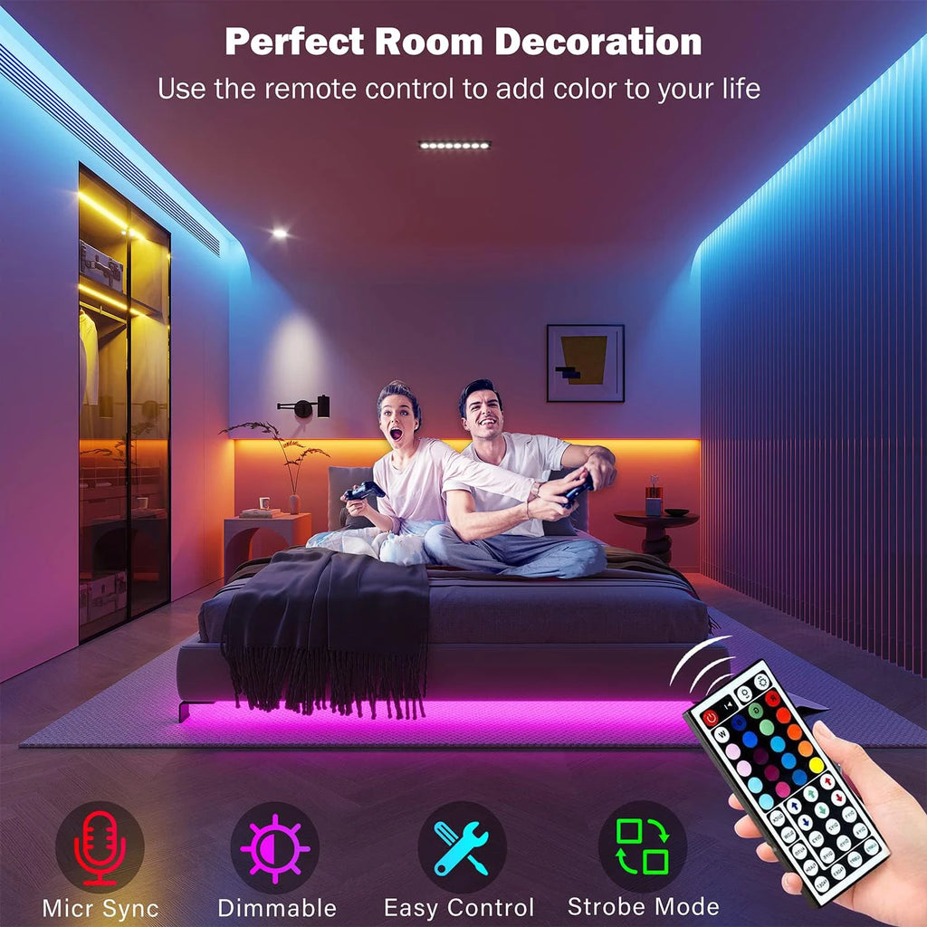 GlowStrip RGB – Fita LED com controlo por App
