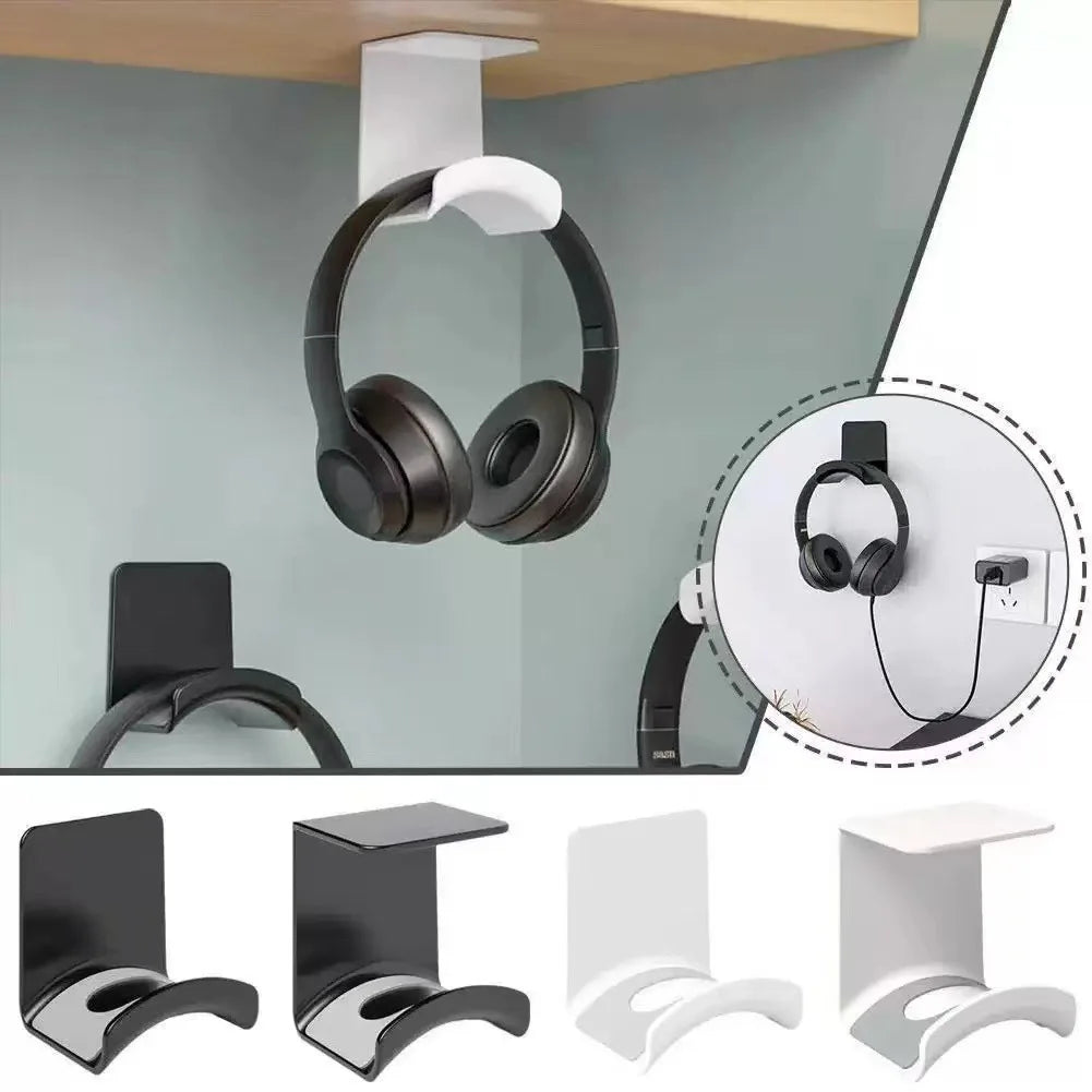 WallHold – Suporte de Parede Autoadesivo para Auscultadores e Headsets