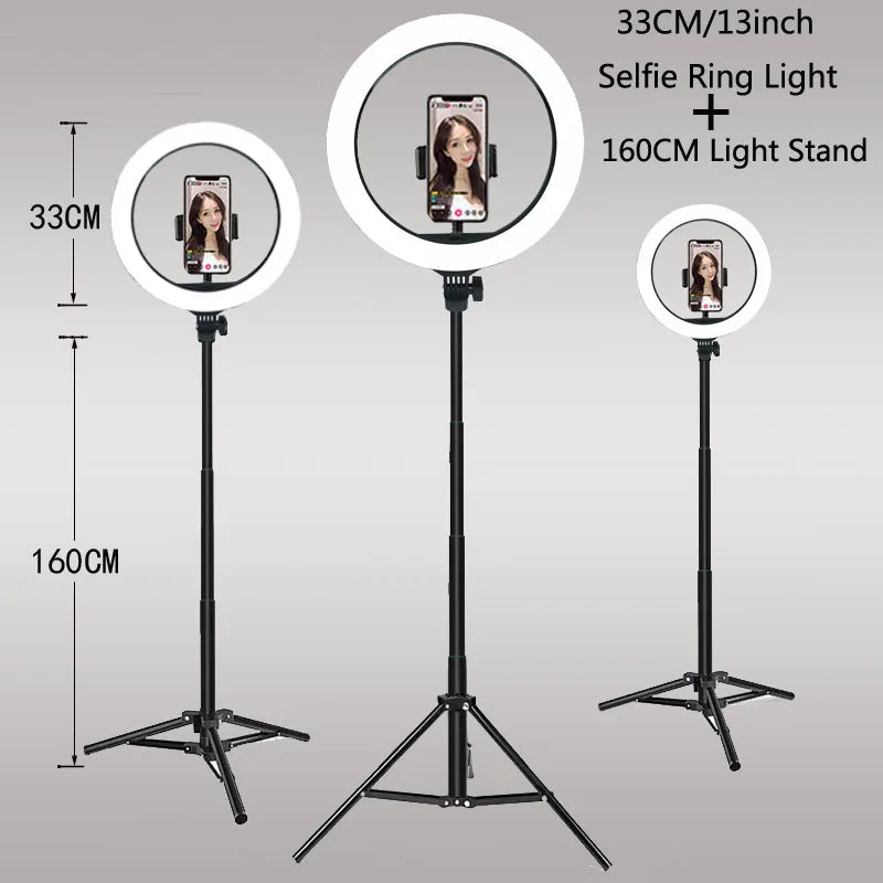 RingShot Pro – Ring Light LED com Tripé