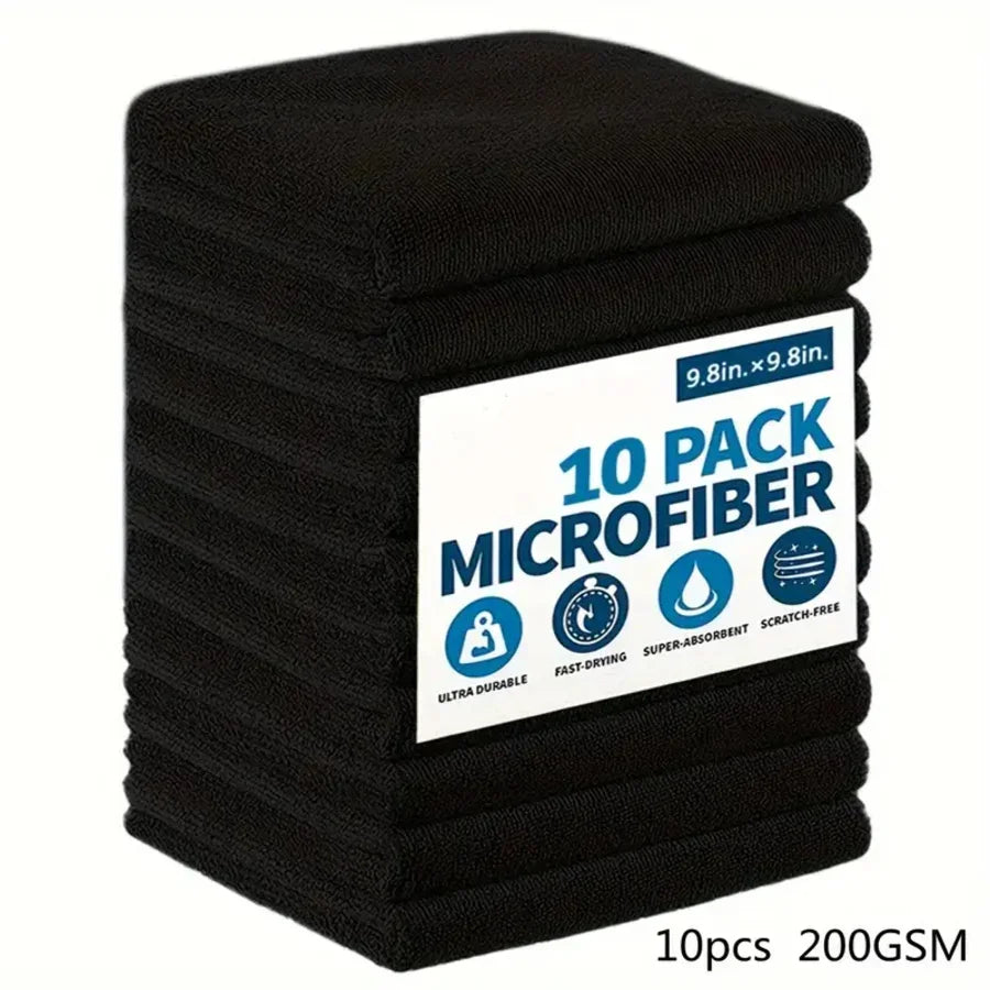 Panos de Limpeza de Microfibra para Cozinha | Pacote de 5, 10 ou 20