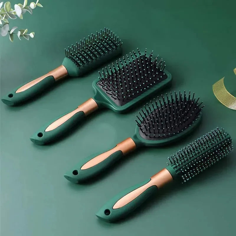 ScalpComb Pro – Peine masajeador capilar con cojín de aire | Antiestático | Calidad de salón
