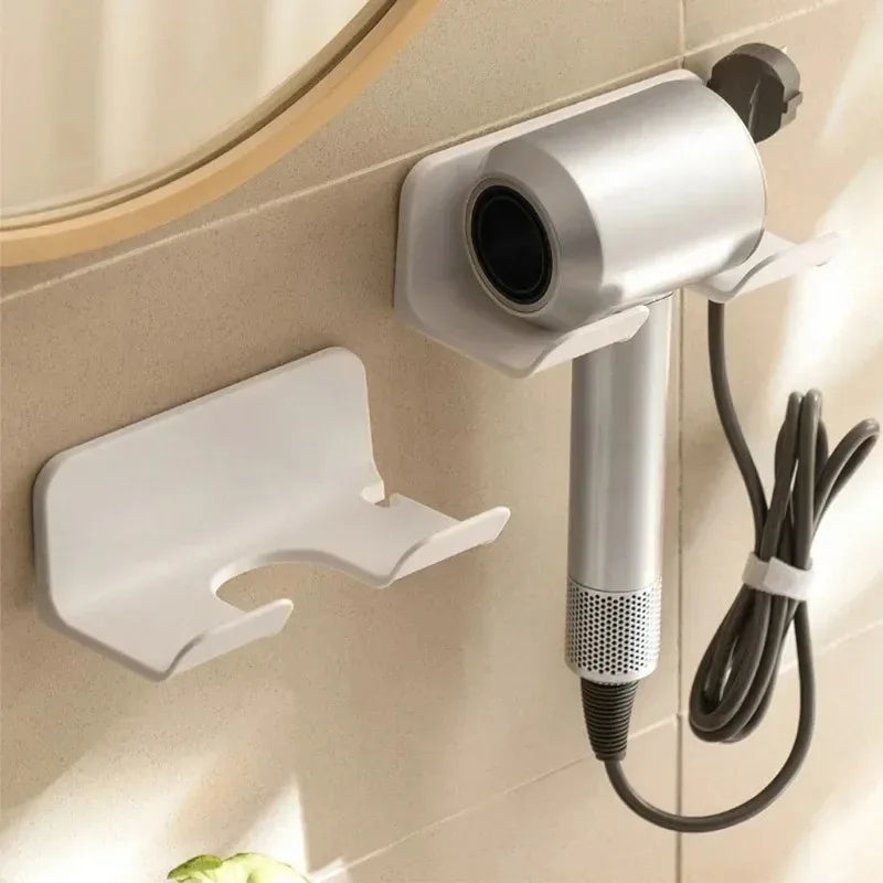 Suporte de Secador de Cabelo de Parede — Não Requer Perfuração
