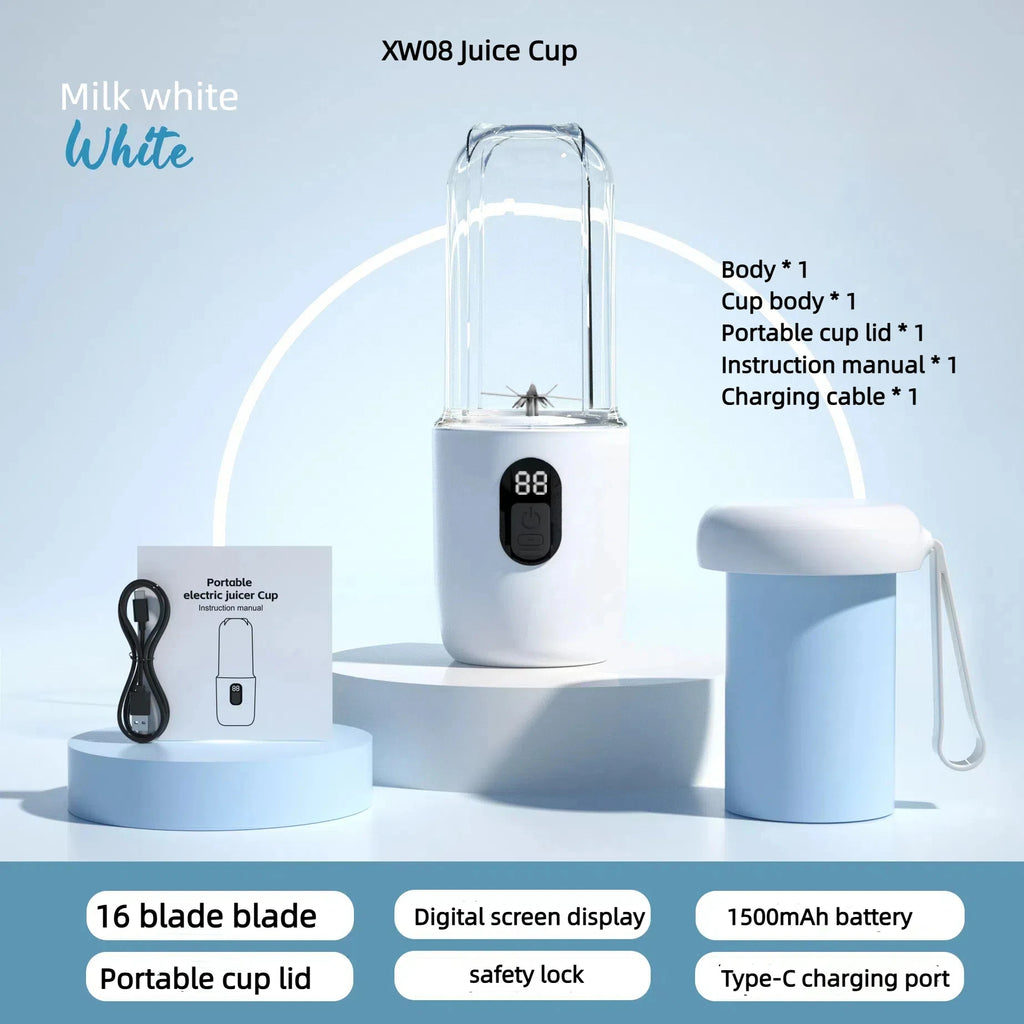 BlendGo – Liquidificador Portátil USB Recarregável