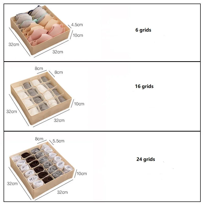 GavetaBox – Organizador de Gaveta para Roupa Interior, Soutiens e Meias