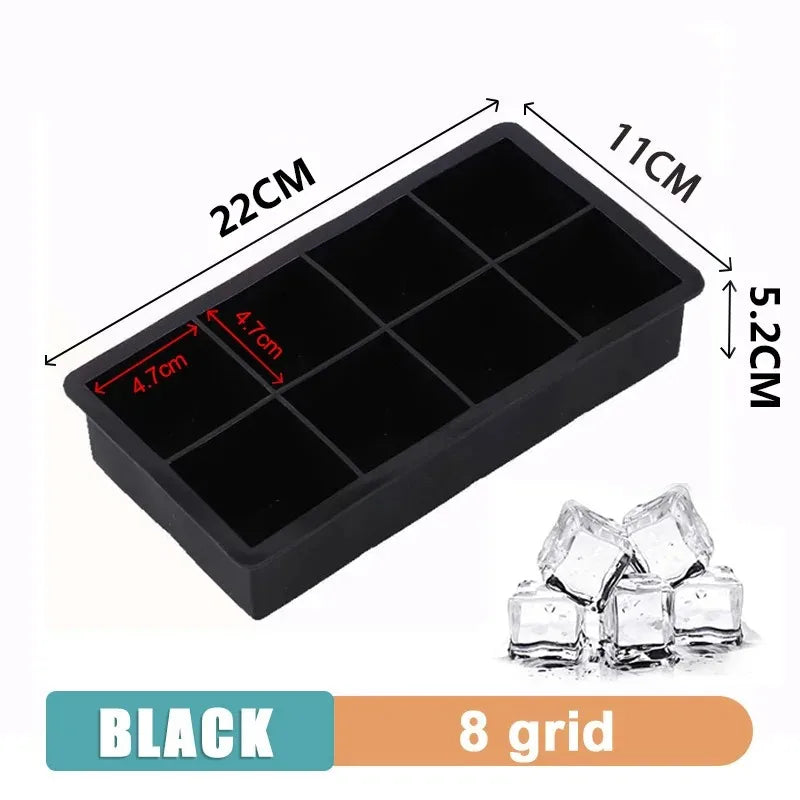 IceMega – Molde de silicona grande para cubitos de hielo