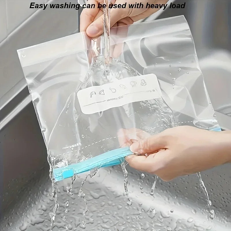 FreshBag Set – Sacos Reutilizáveis de Silicone para Armazenamento de Alimentos