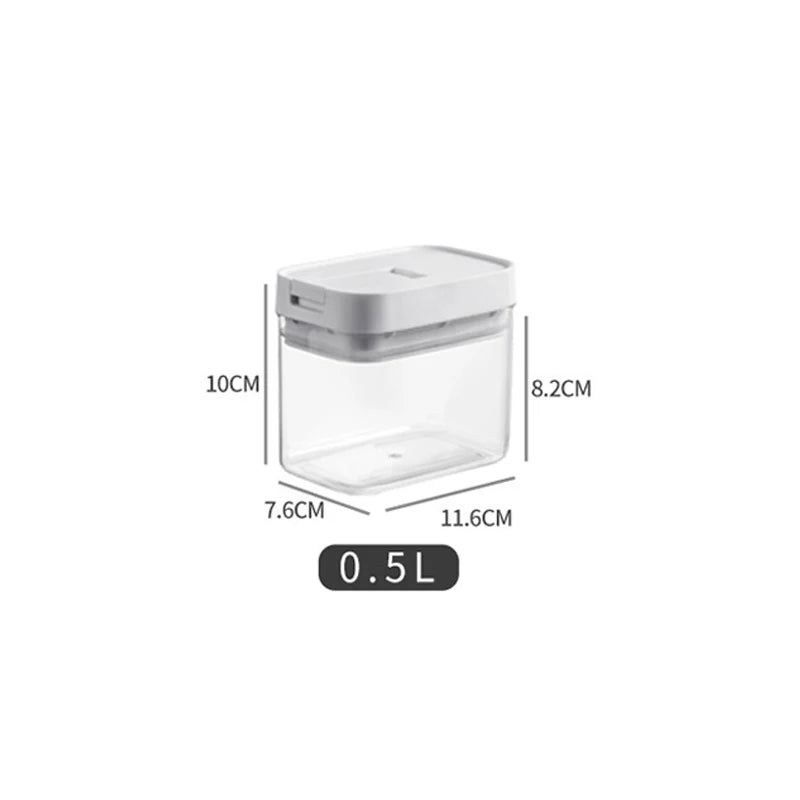 ClearStore Pasta – Recipiente Hermético Transparente para Armazenar Massas