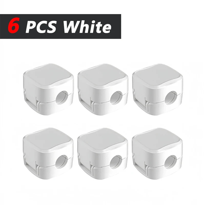 CableClip Desk – Clips Adhesivos para la Gestión de Cables Debajo del Escritorio