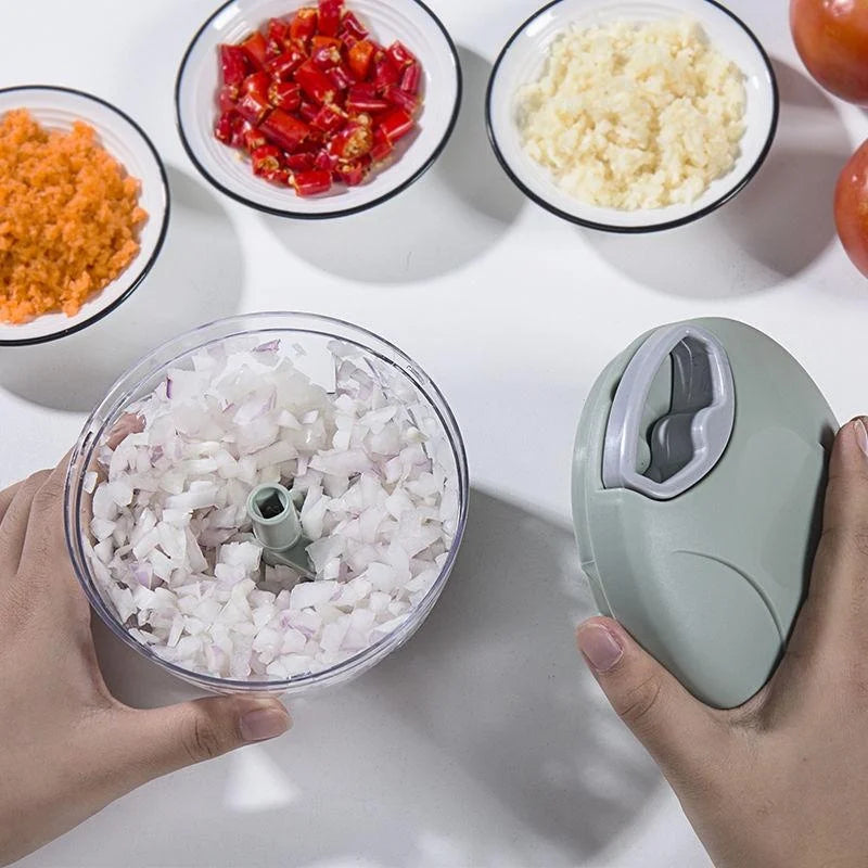 Picador Manual de Alho com Copo — 500ml / 900ml
