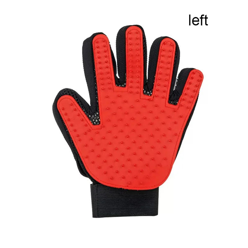 GroomGlove – Guante de masaje y eliminación de pelo para mascotas