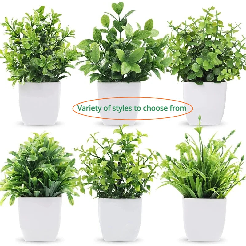 Planta Decorativa de Bonsai e Eucalipto Artificial | Decoração Interior e Exterior