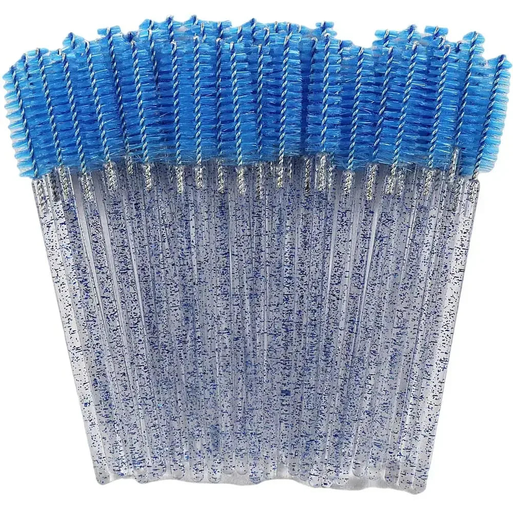 Aplicadores Desechables para Labios y Pestañas — 50 Aplicadores de Rímel y Brillo Labial
