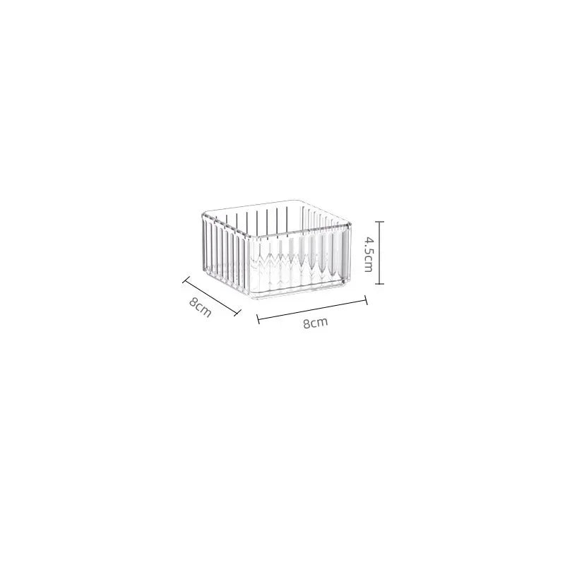 ClearStore Desk – Organizador de Secretária Transparente Multiusos