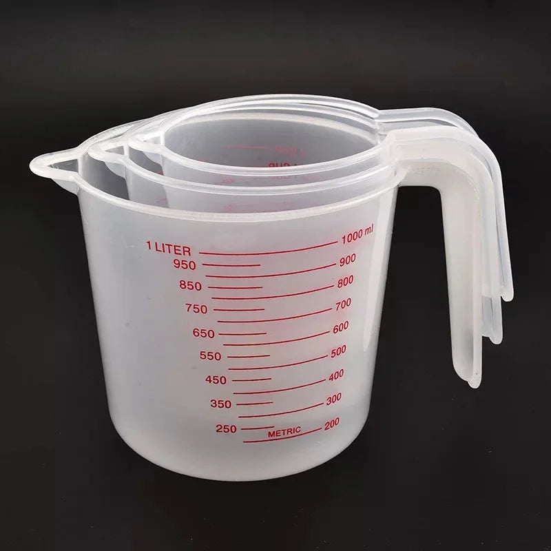 Conjunto de 3 Copos Medidores – 250ml, 500ml e 1000ml