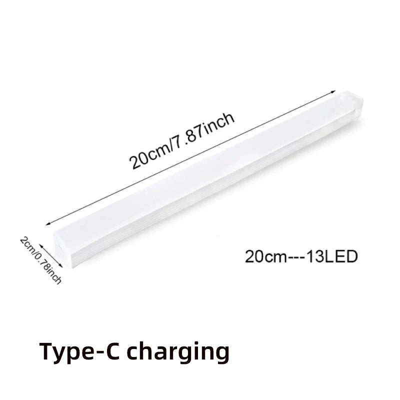 Luz LED con sensor de movimiento para armario — Recargable por USB-C