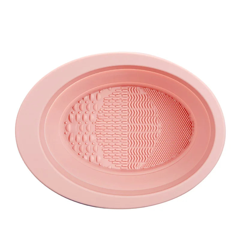 BrushClean – Recipiente para limpiar brochas de maquillaje y herramienta de limpieza profunda