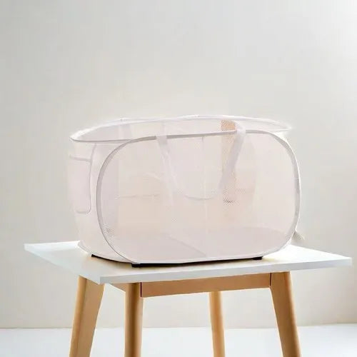 LaundryPop – Cesto de Roupa Dobrável Pop-Up