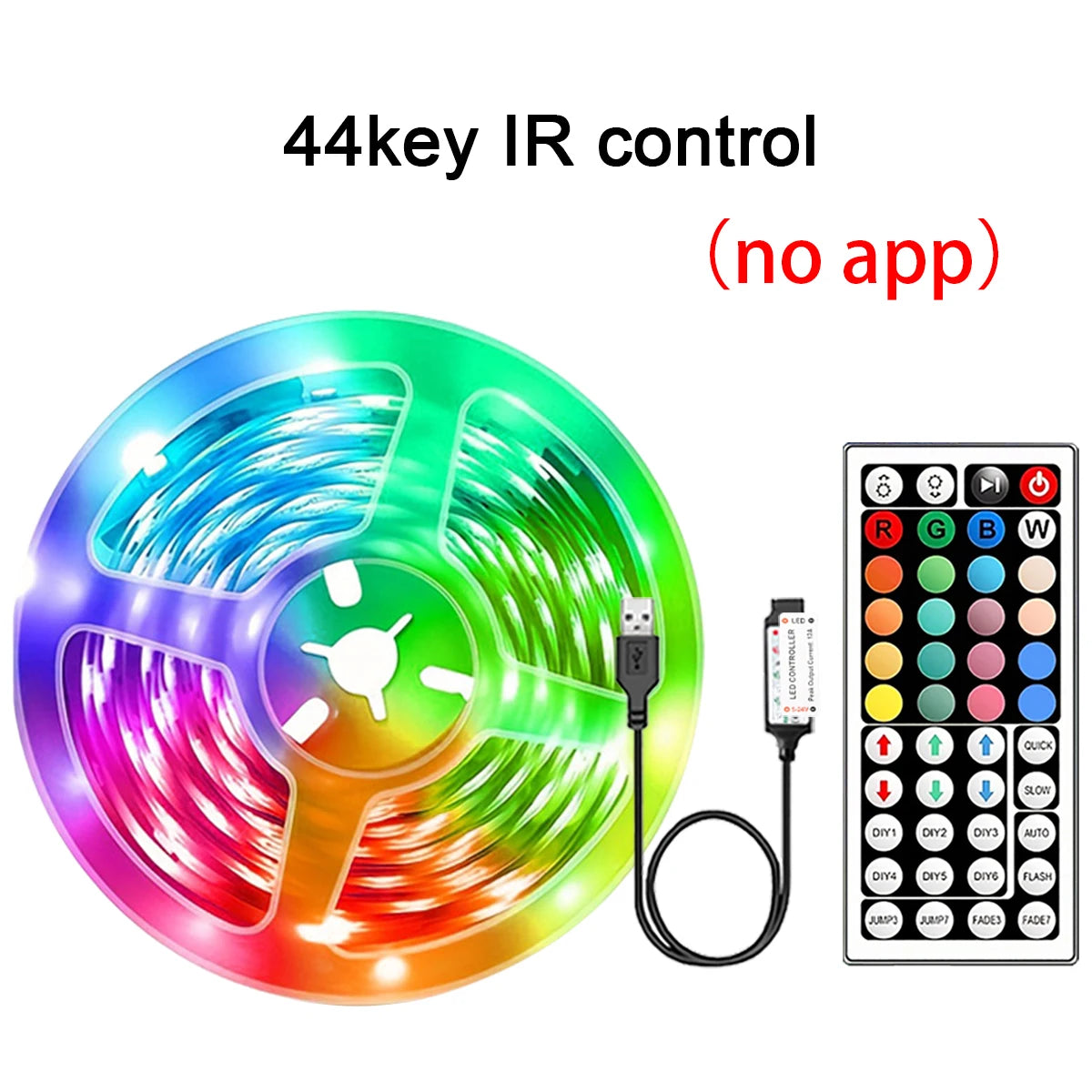 GlowStrip RGB – Luces de tira LED con control por aplicación
