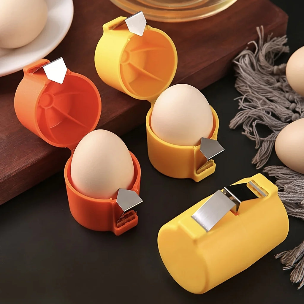 Partidor de Ovos Portátil e Separador de Gemas | Utensílio de Cozinha Rápido para Usar com Uma Mão