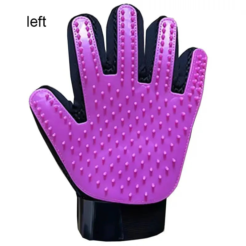 GroomGlove – Guante de masaje y eliminación de pelo para mascotas