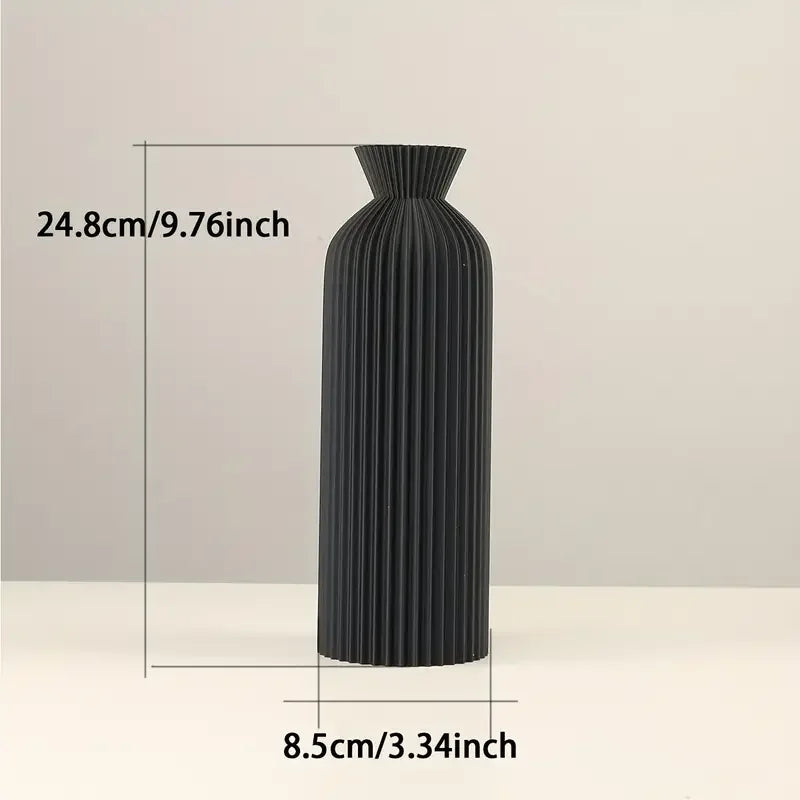Jarrón Boho Impreso en 3D | Centro de Mesa Decorativo Moderno