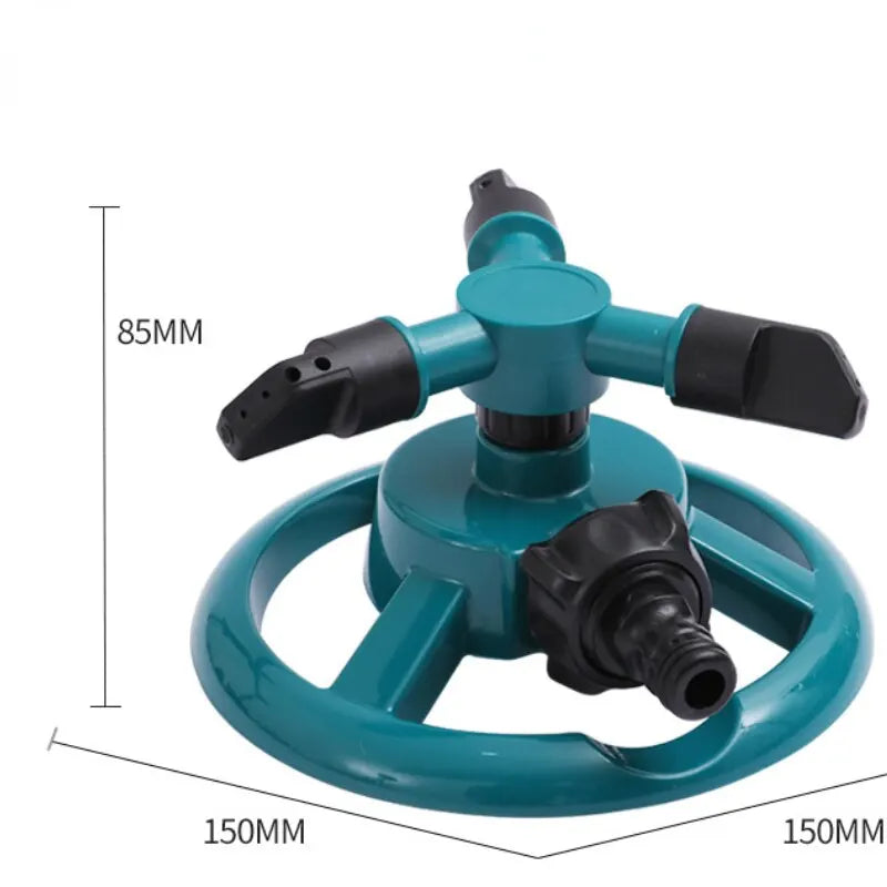 Boquilla de rociador de jardín giratoria 360° – Rociador automático para césped y riego