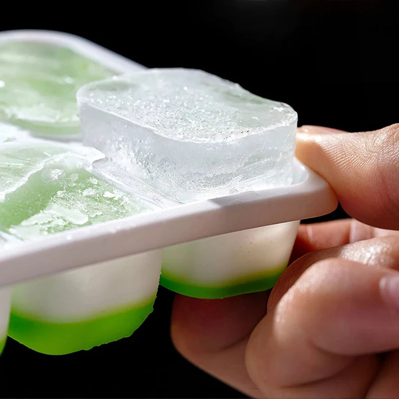 IcePerfect – Tabuleiro de Silicane para Cubos de Gelo com Tampa