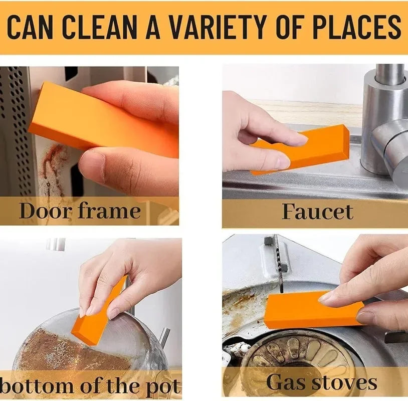 Goma Borrador de Cal y Óxido | Goma Limpiadora para Cocina y Baño | Paquete de 1, 2 o 4