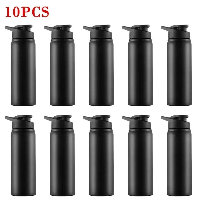 Garrafa de Água Desportiva em Aço Inoxidável — 600ml, Sem BPA, Pack Múltiplo