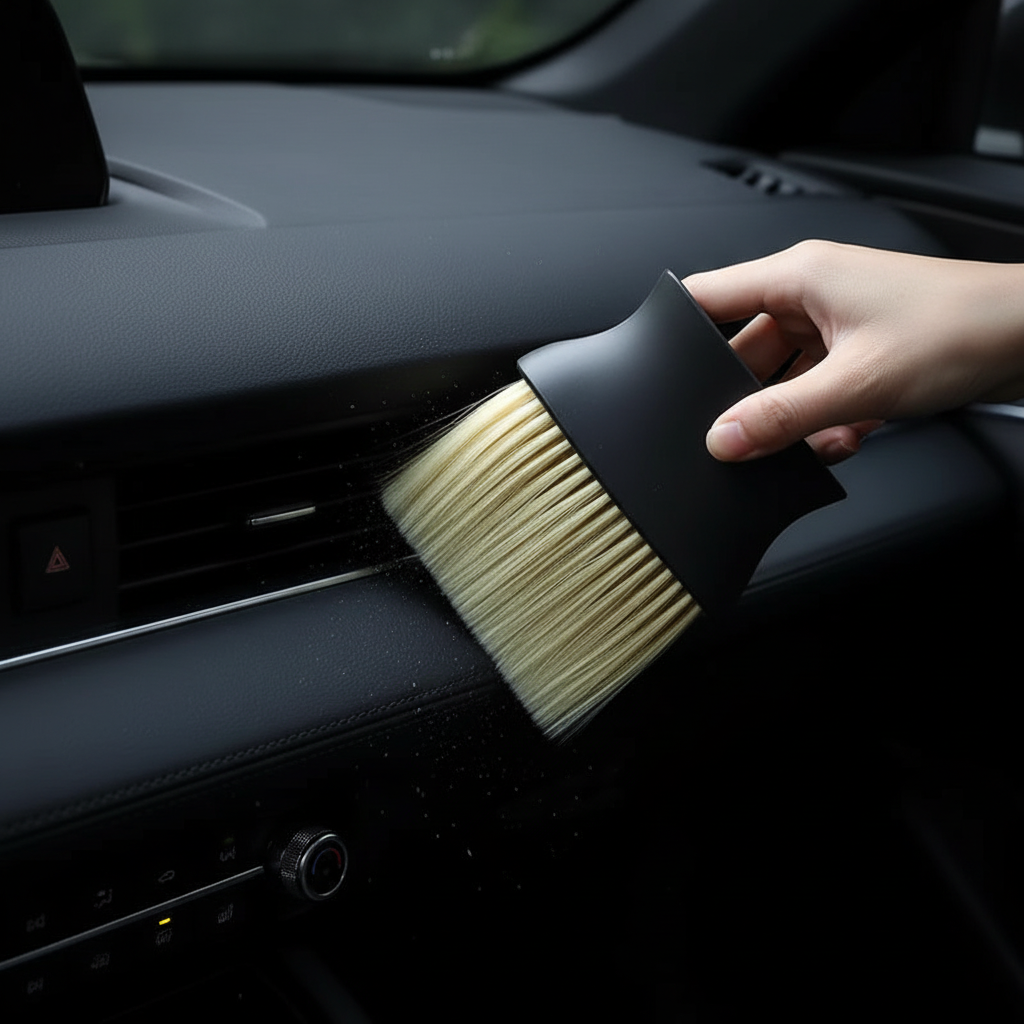 AutoBrush Slim – Escova para limpeza de fendas e pó no interior do automóvel